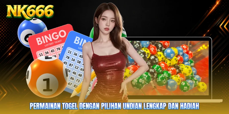 Permainan togel dengan pilihan undian lengkap dan hadiah