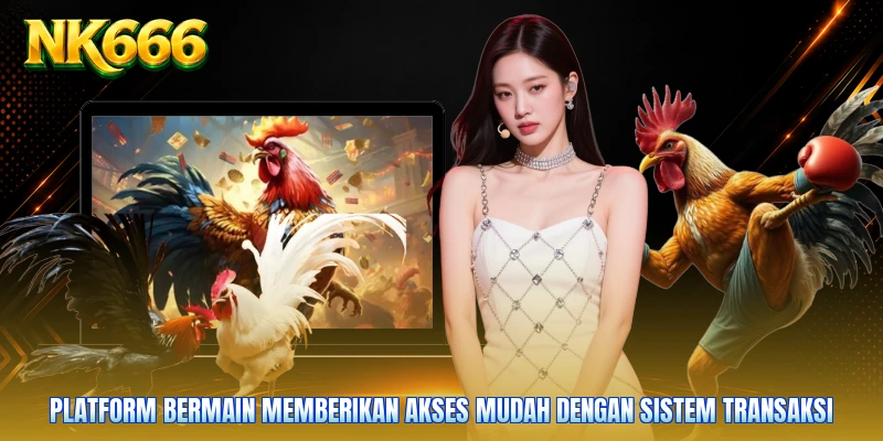 Platform bermain memberikan akses mudah dengan sistem transaksi